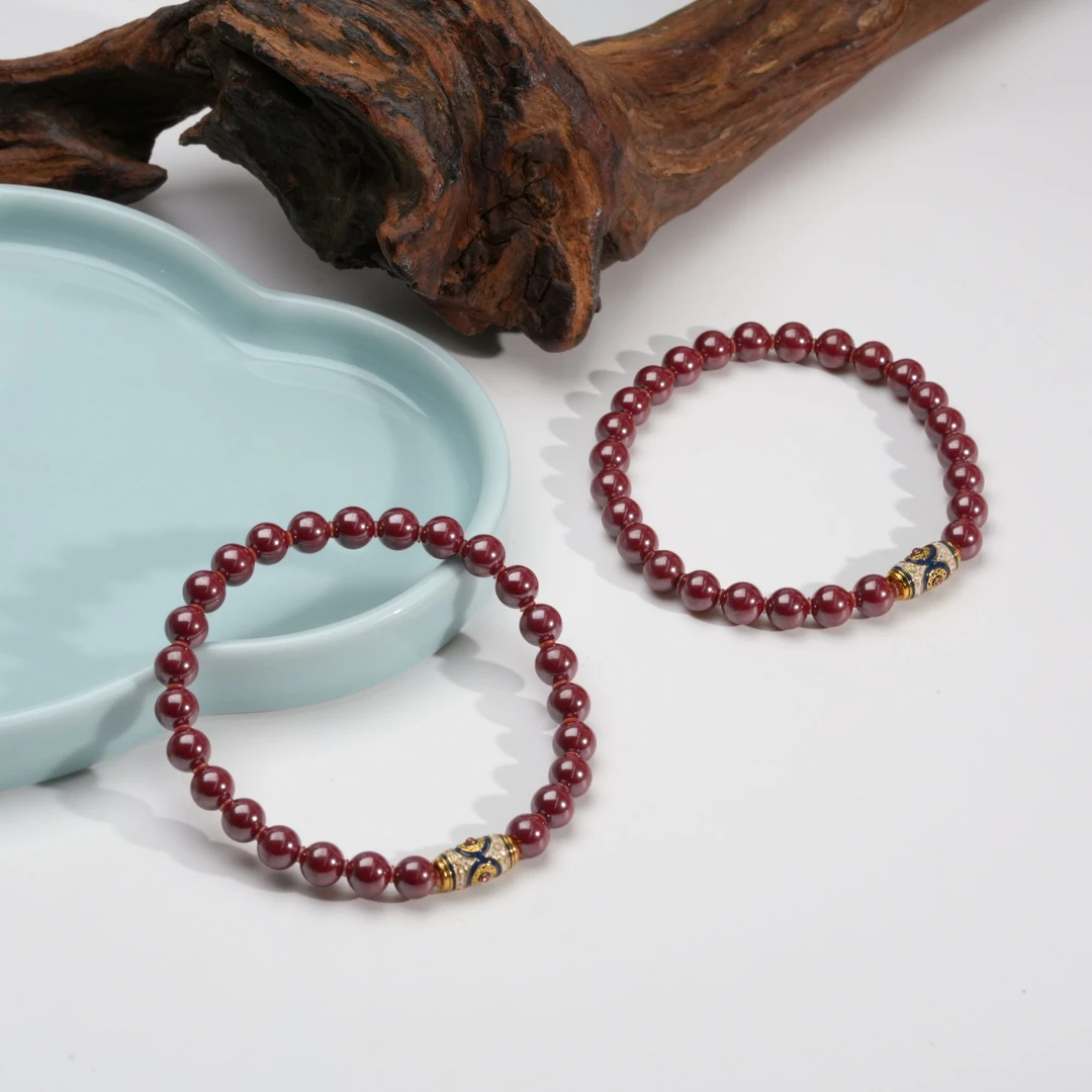 含辰砂工艺品【小北好物】朱砂DIY手串【多样性发一件】QH139X466