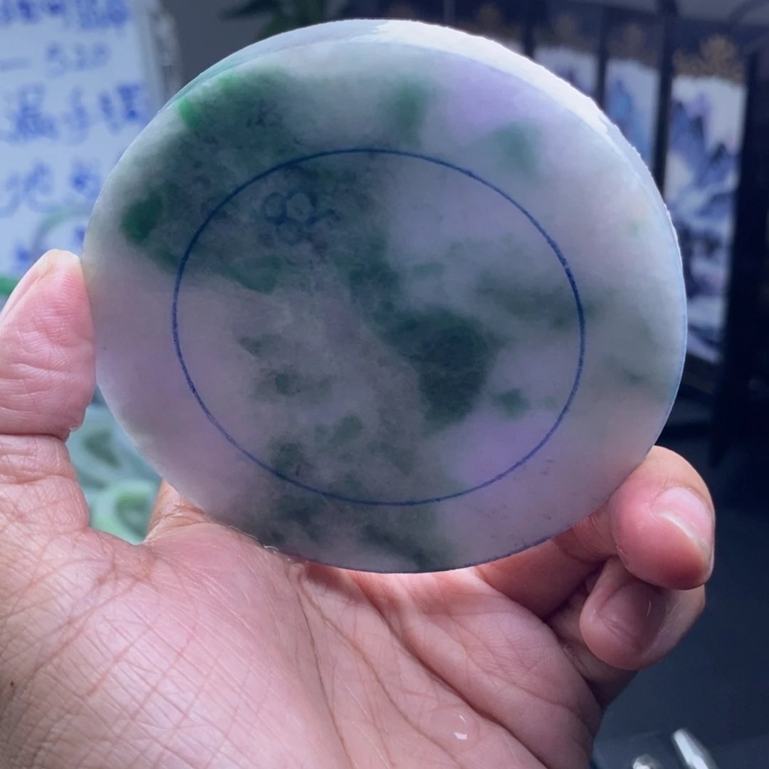 贝***贝定制翡翠翡翠手镯未镶嵌