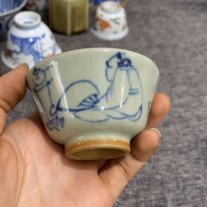 紫砂茶杯非常漂亮好看的碗