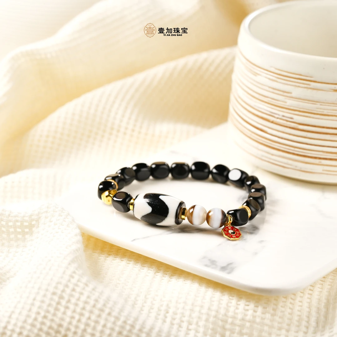 壹加思默-牙牙药师玛瑙手串多样性发一0630w