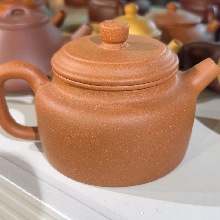 紫砂茶壶五彩德中230cc