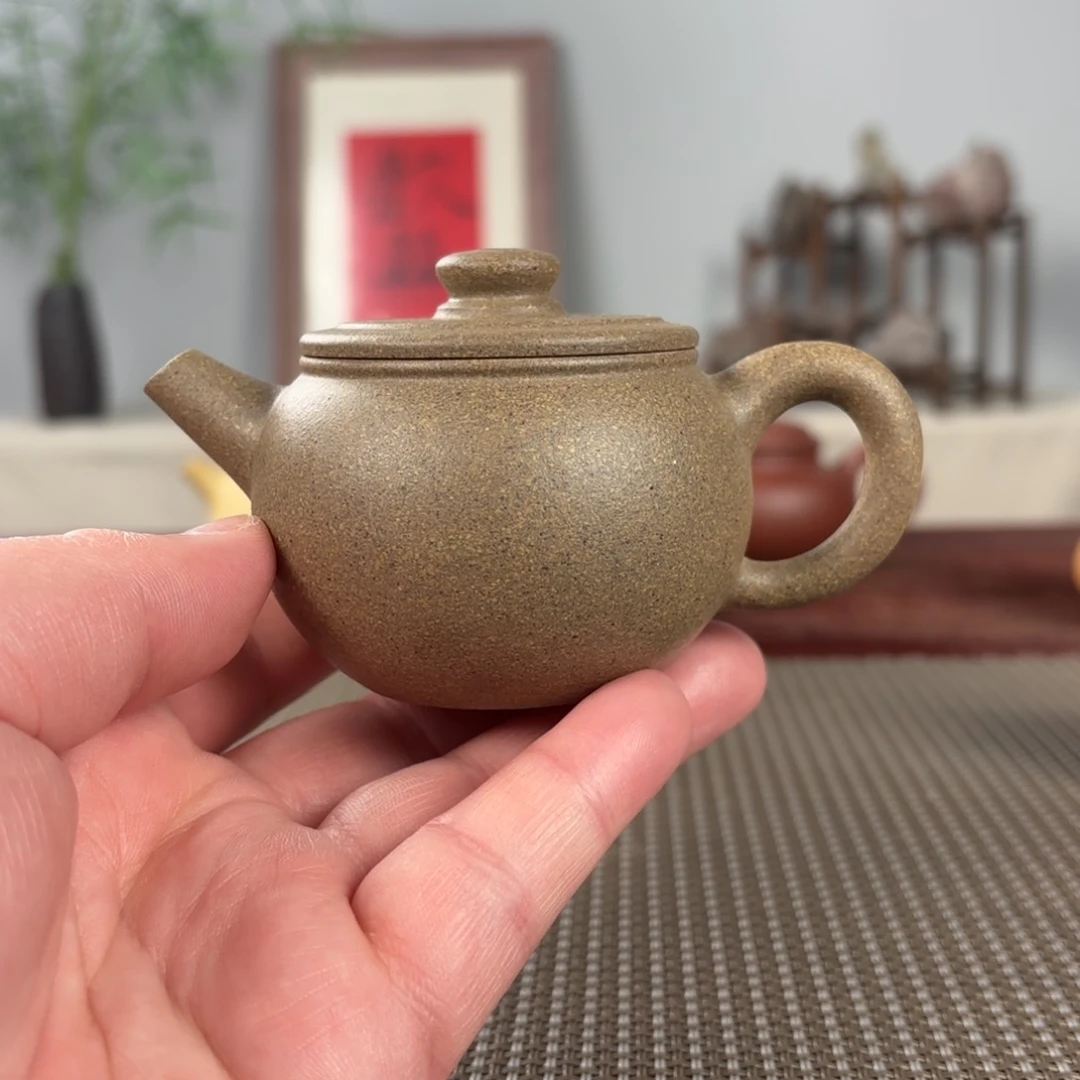 紫砂茶壶黄龙山原矿紫砂壶