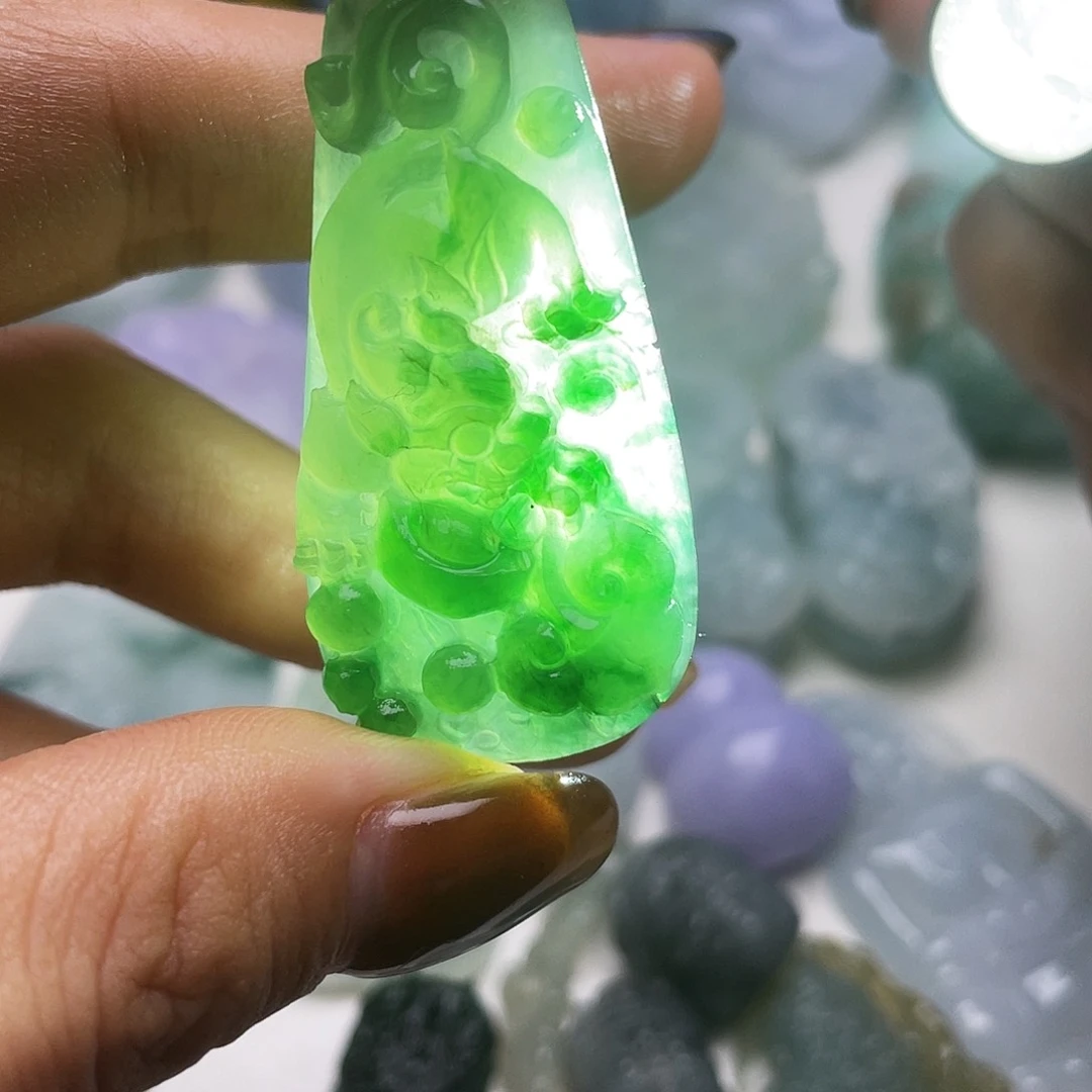 未镶嵌定制翡翠天然