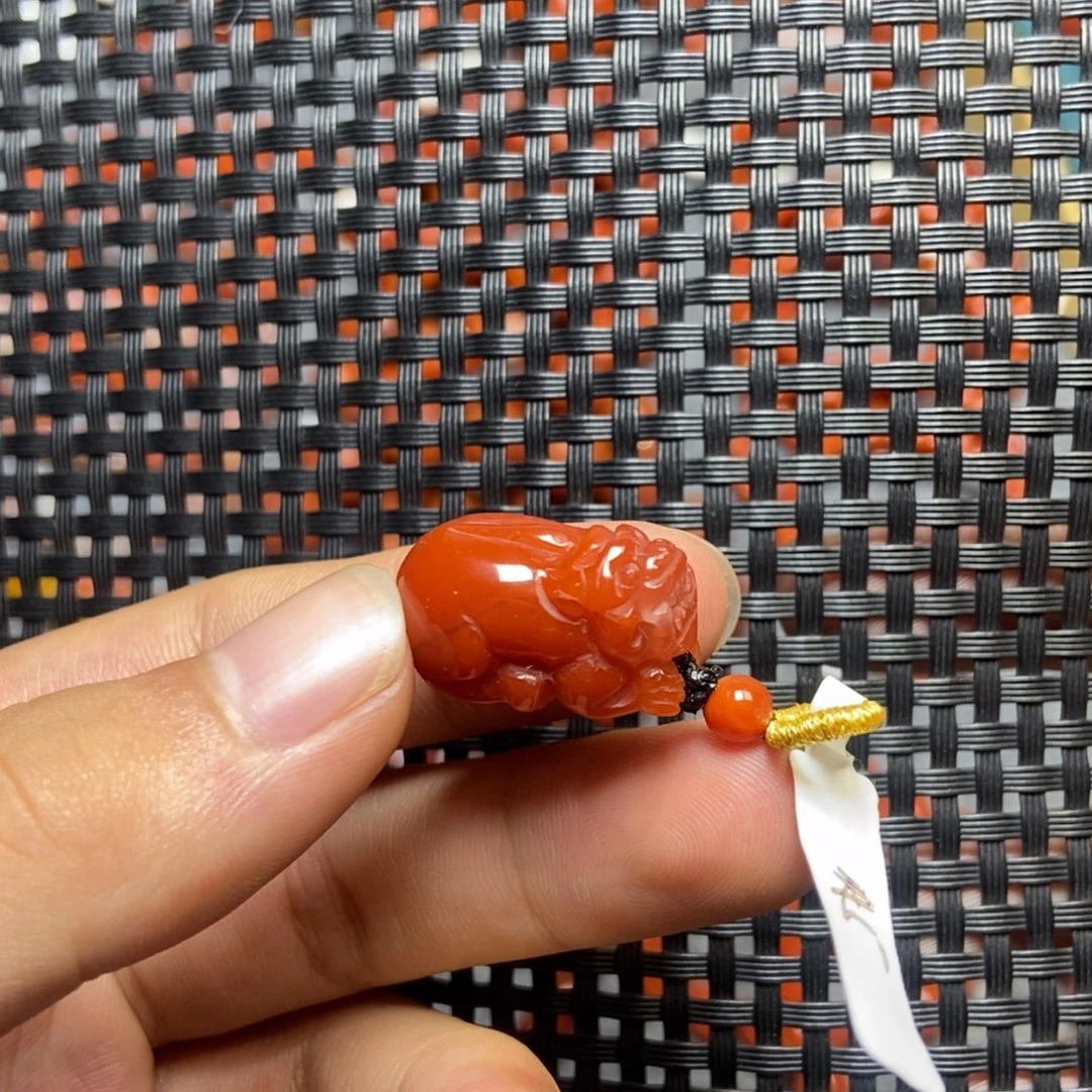 南红玛瑙未镶嵌吊坠(不含链)