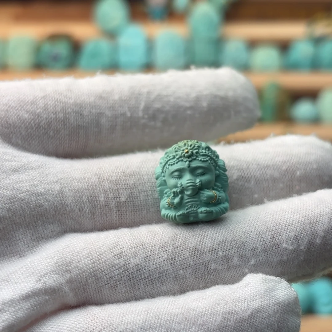 绿松石未镶嵌配饰