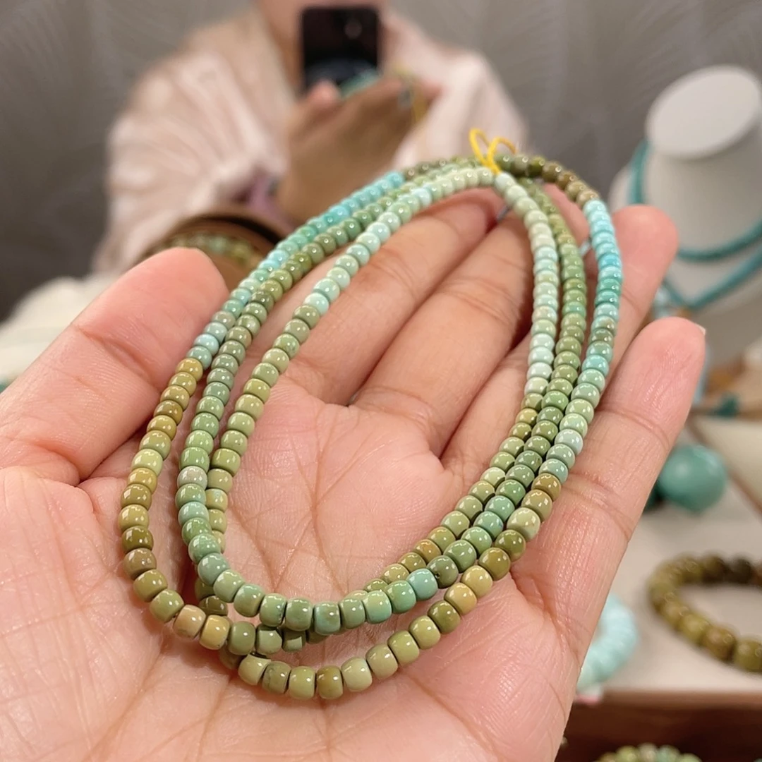 绿松石未镶嵌精品直切卡4