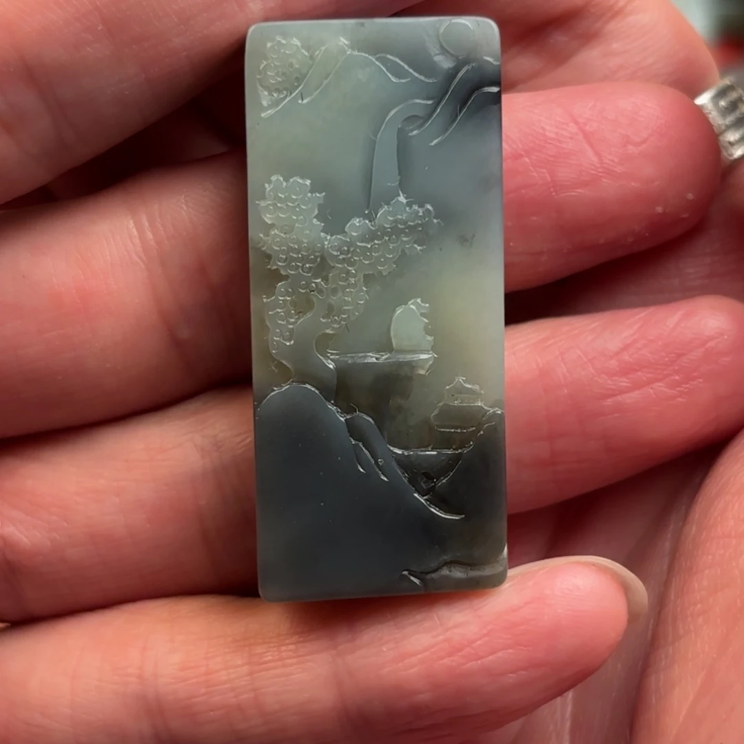 和田玉颈饰未镶嵌寅****2