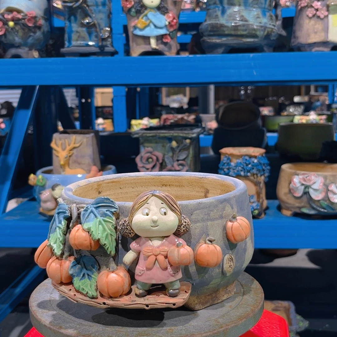 954 号陶然花器厂家直销多肉花盆