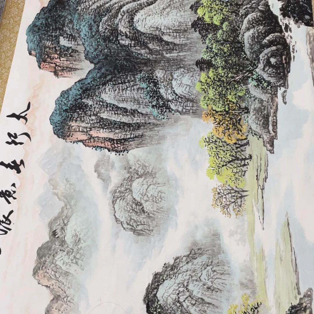国画老师手笔手绘画N