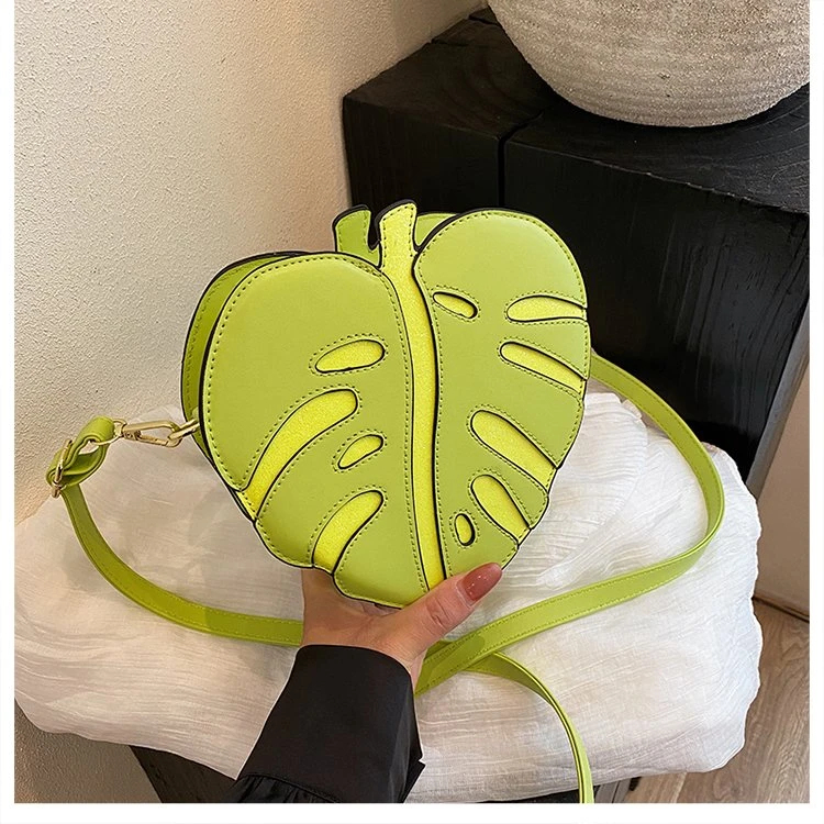 稀奇古怪树叶包迷你小包包女2025新款高级感通勤单肩斜挎手机包