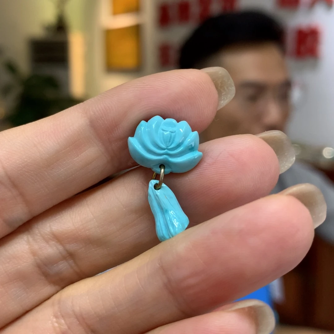绿松石未镶嵌配饰