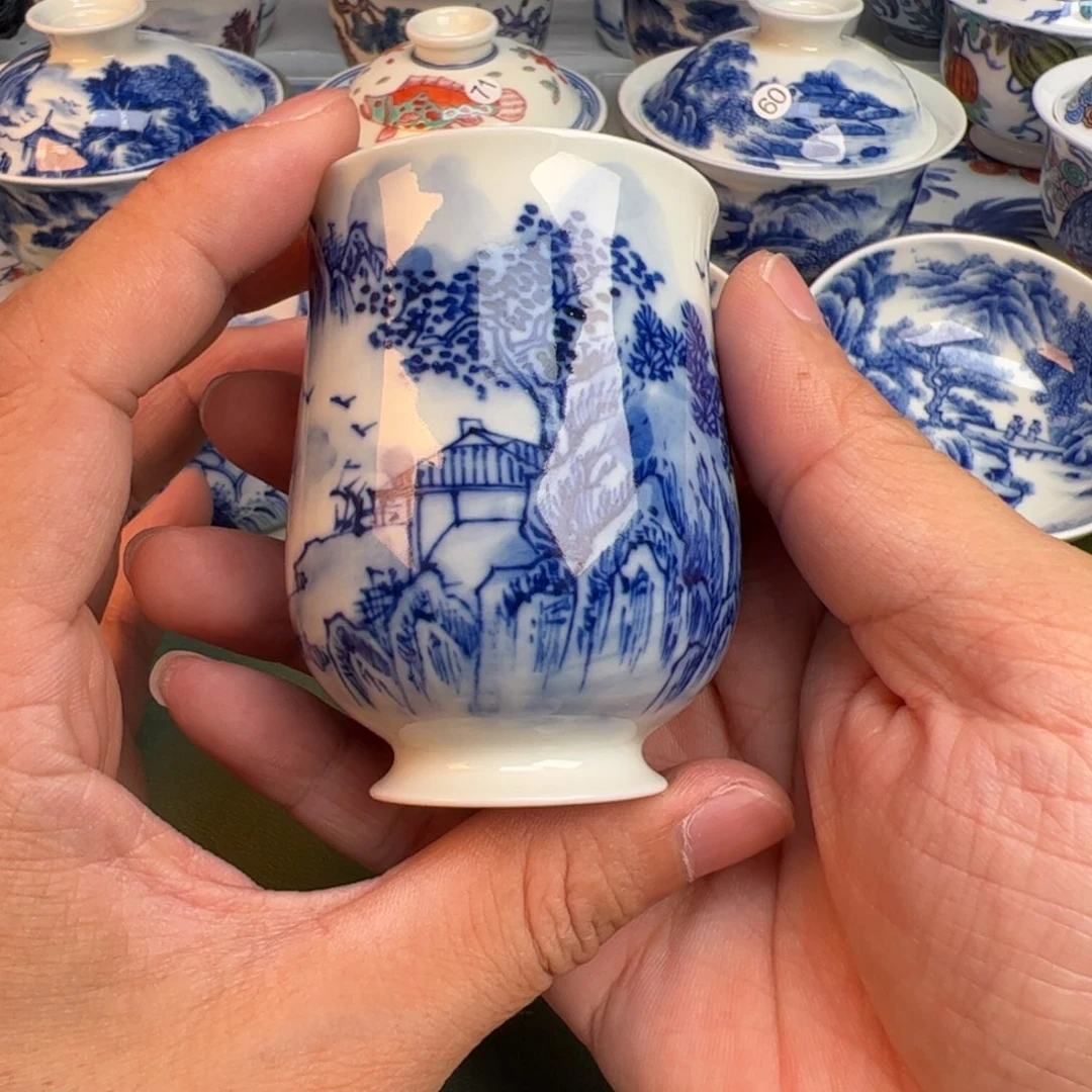 纯手工纯手绘茶具85