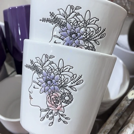 外贸尾货多肉绿植陶瓷花盆