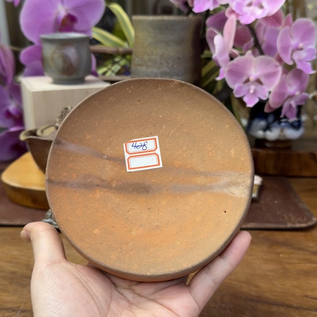 柴冈佑太备前烧红土壶承福利一口价