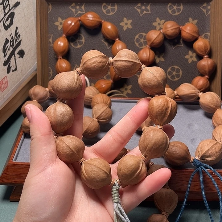橄榄核手串/手链2225梅林铁三花橄榄核