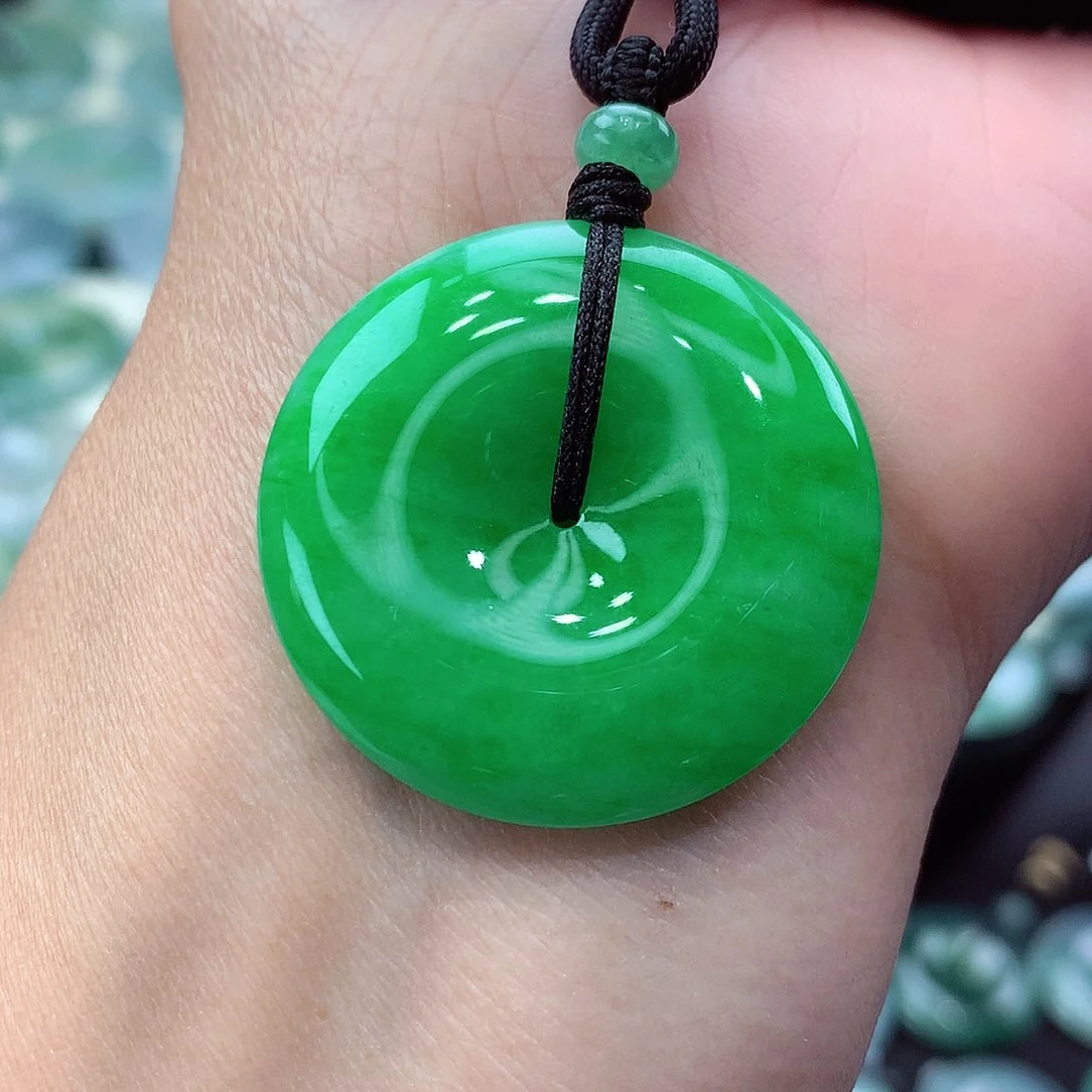 颈饰未镶嵌翡翠编号56尺寸30.5-5.8