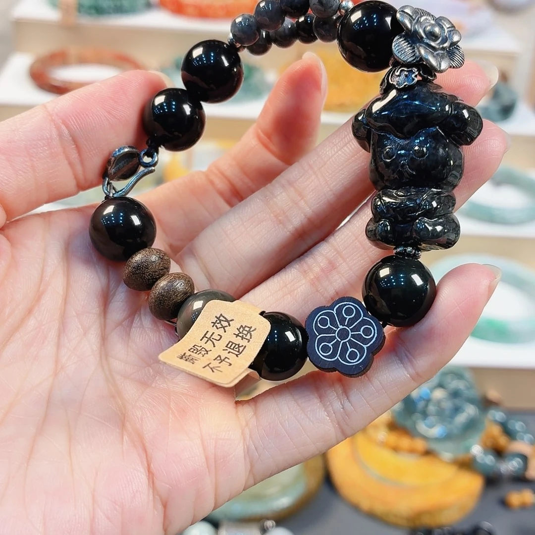 翡翠未镶嵌手链手串