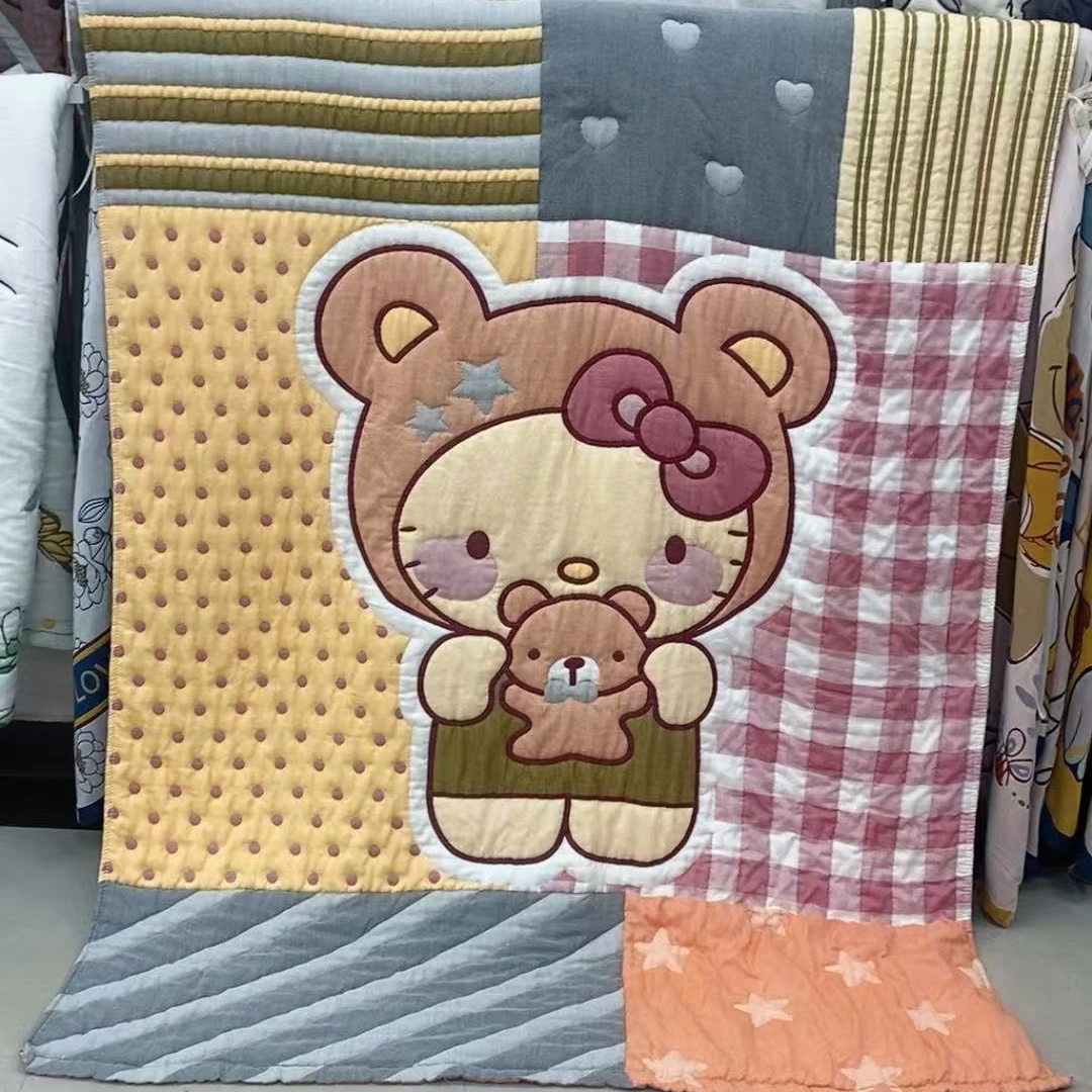 百福可爱猫泡芙被150*200