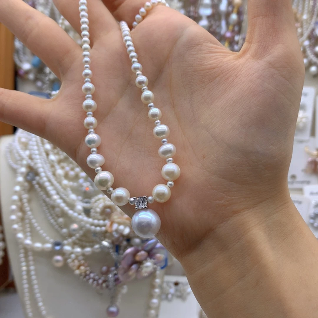 N***.合金淡水珍珠项链耳饰