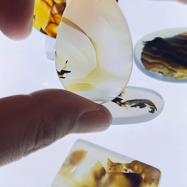 玛瑙/玉髓吊坠(不含链)未镶嵌