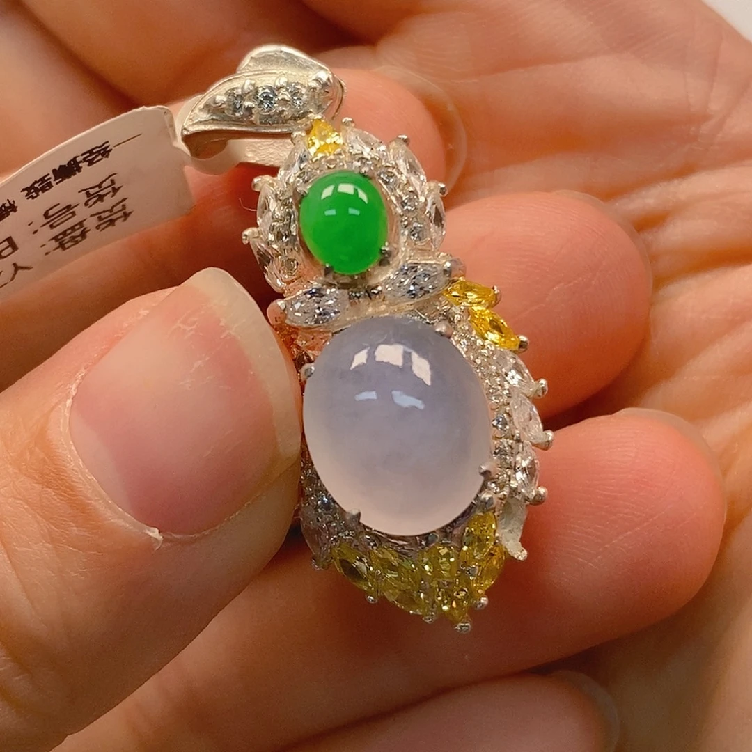 A***翡翠散珠翡翠蛋面