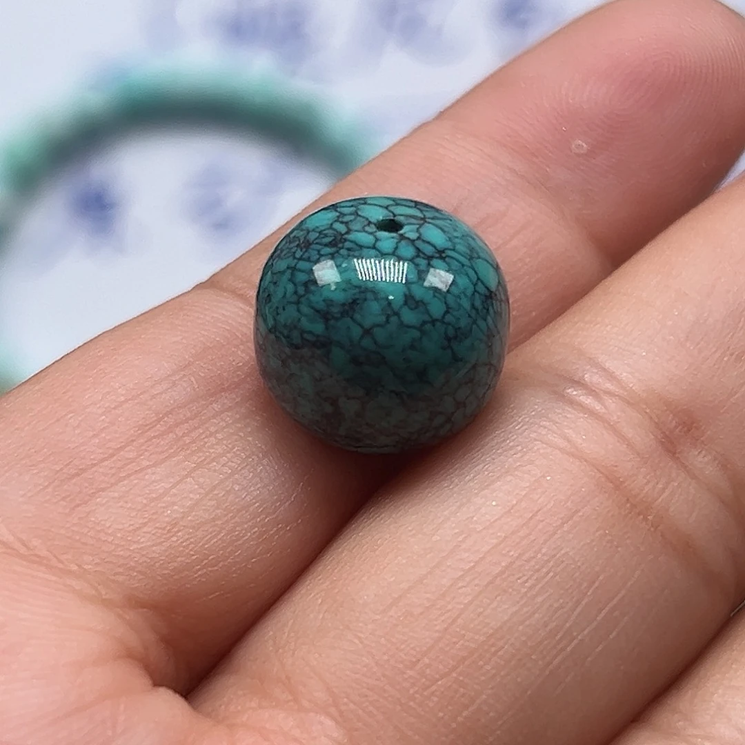 绿松石珠宝奇石未镶嵌八****哥