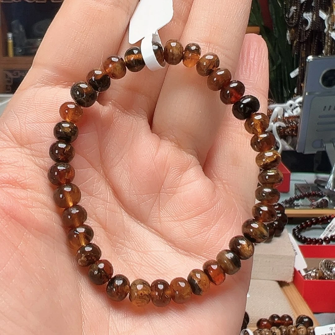 琥珀未镶嵌裸石抚顺琥珀六10598