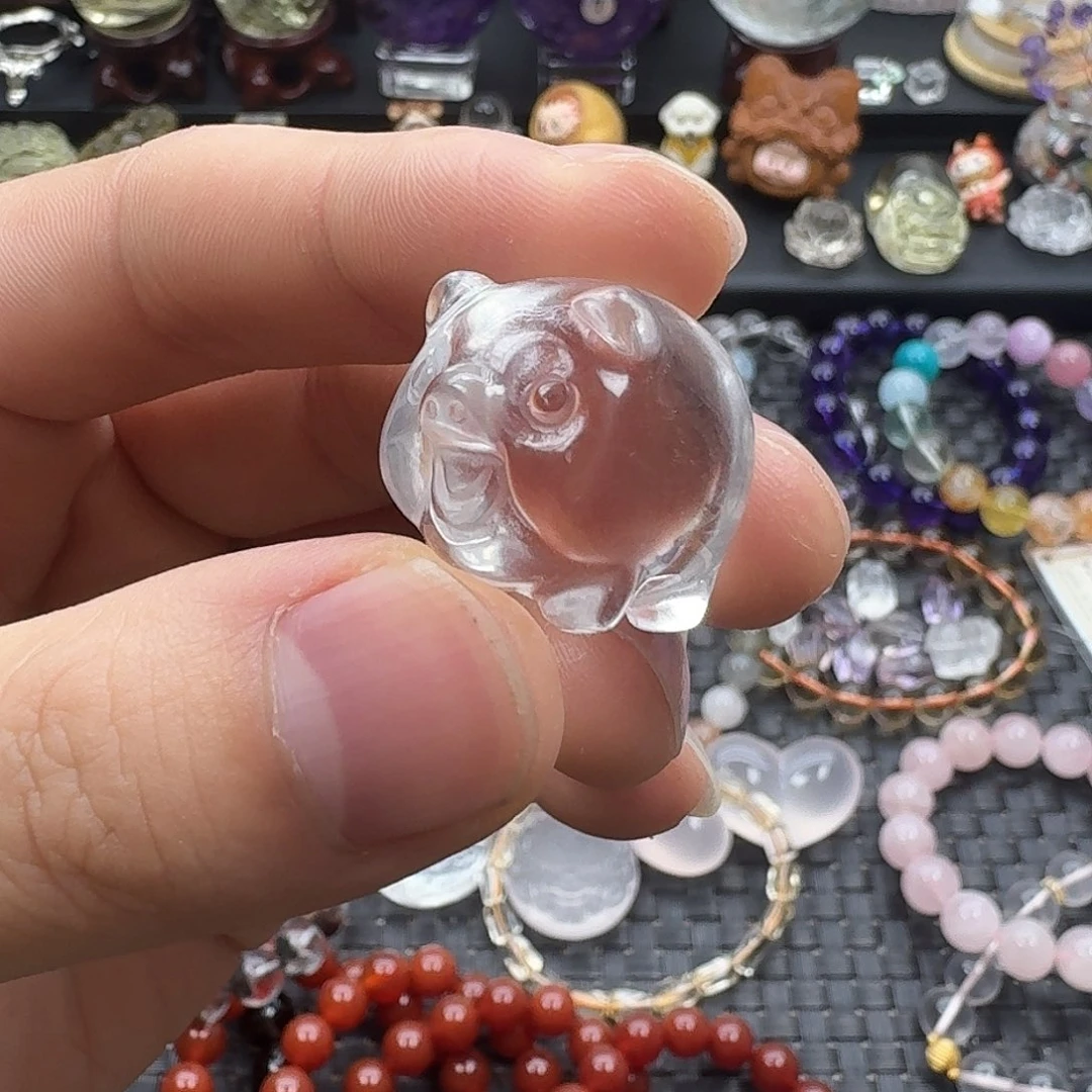 颈饰紫晶银S925镶嵌天然水晶