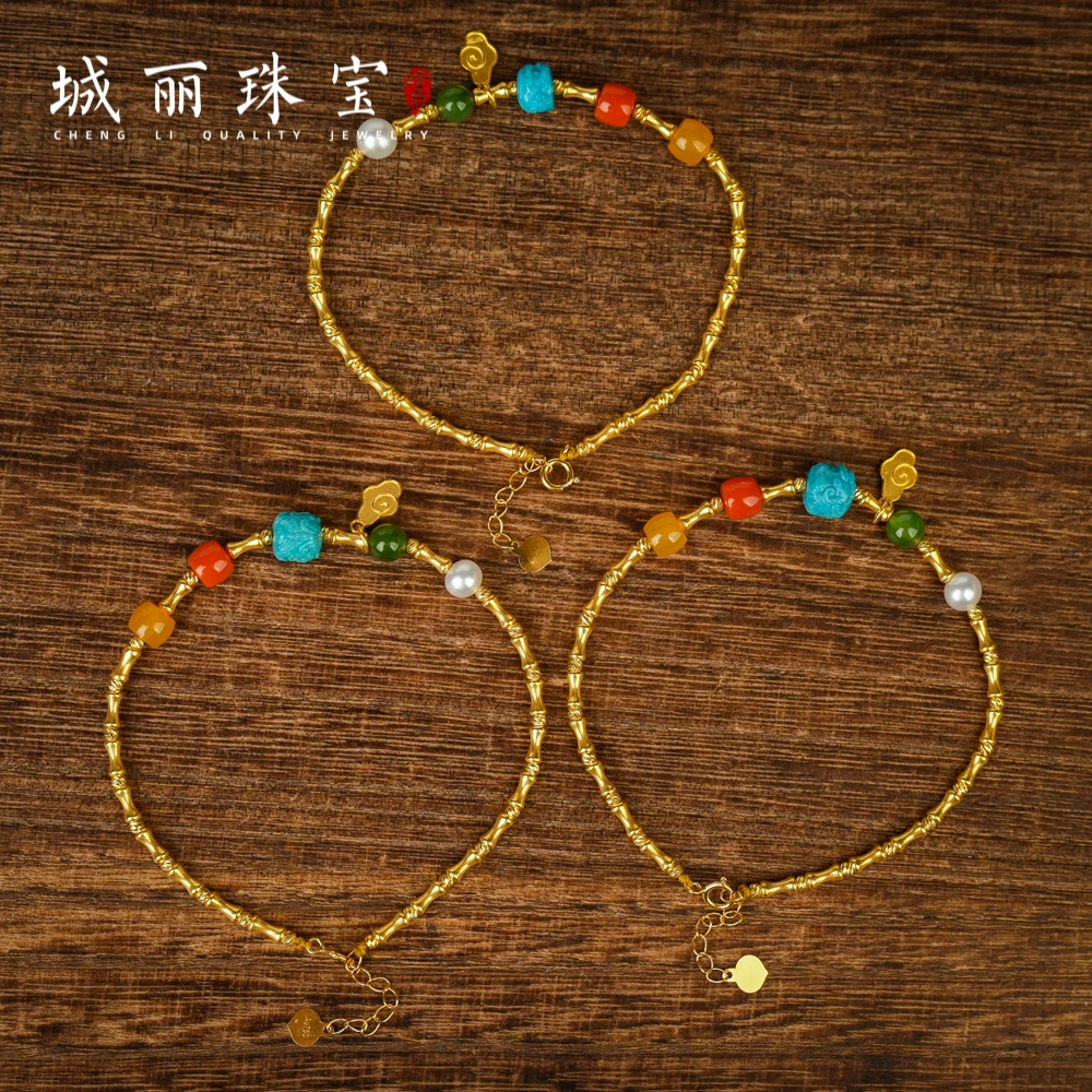 【城丽珠宝】18K万物生手串/条（多样性发货发一条）ZJH-2222