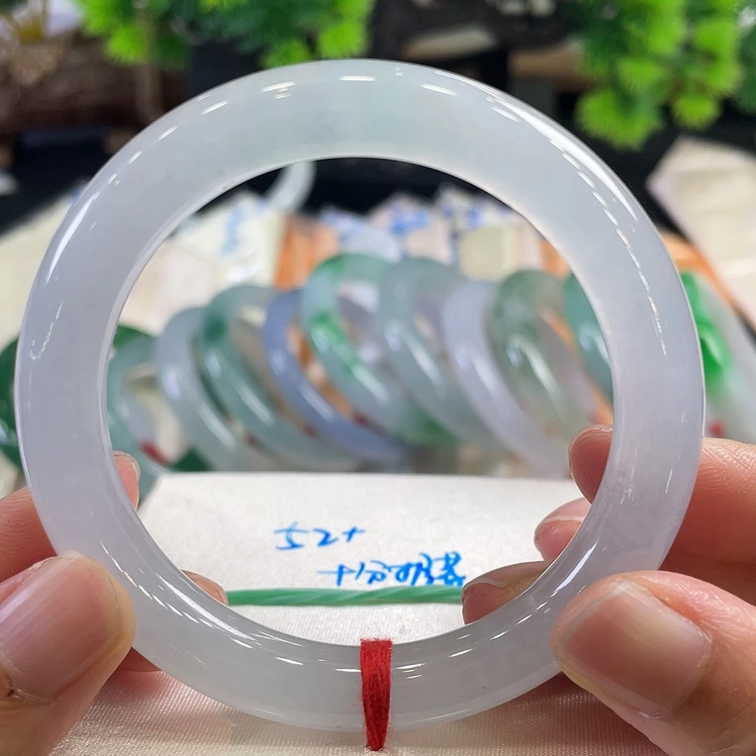 未镶嵌手镯翡翠32号圆条