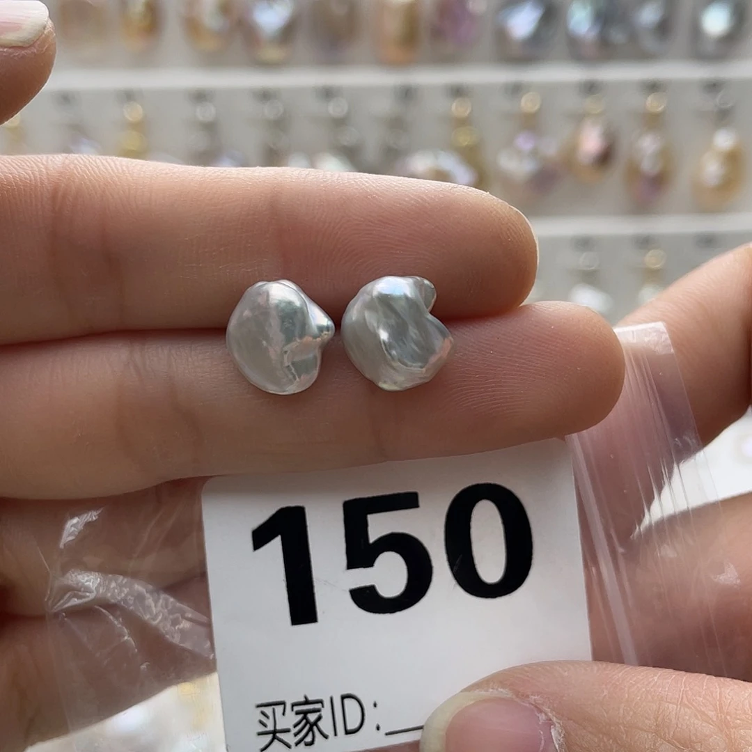 淡水珍珠颈饰未镶嵌布*麻