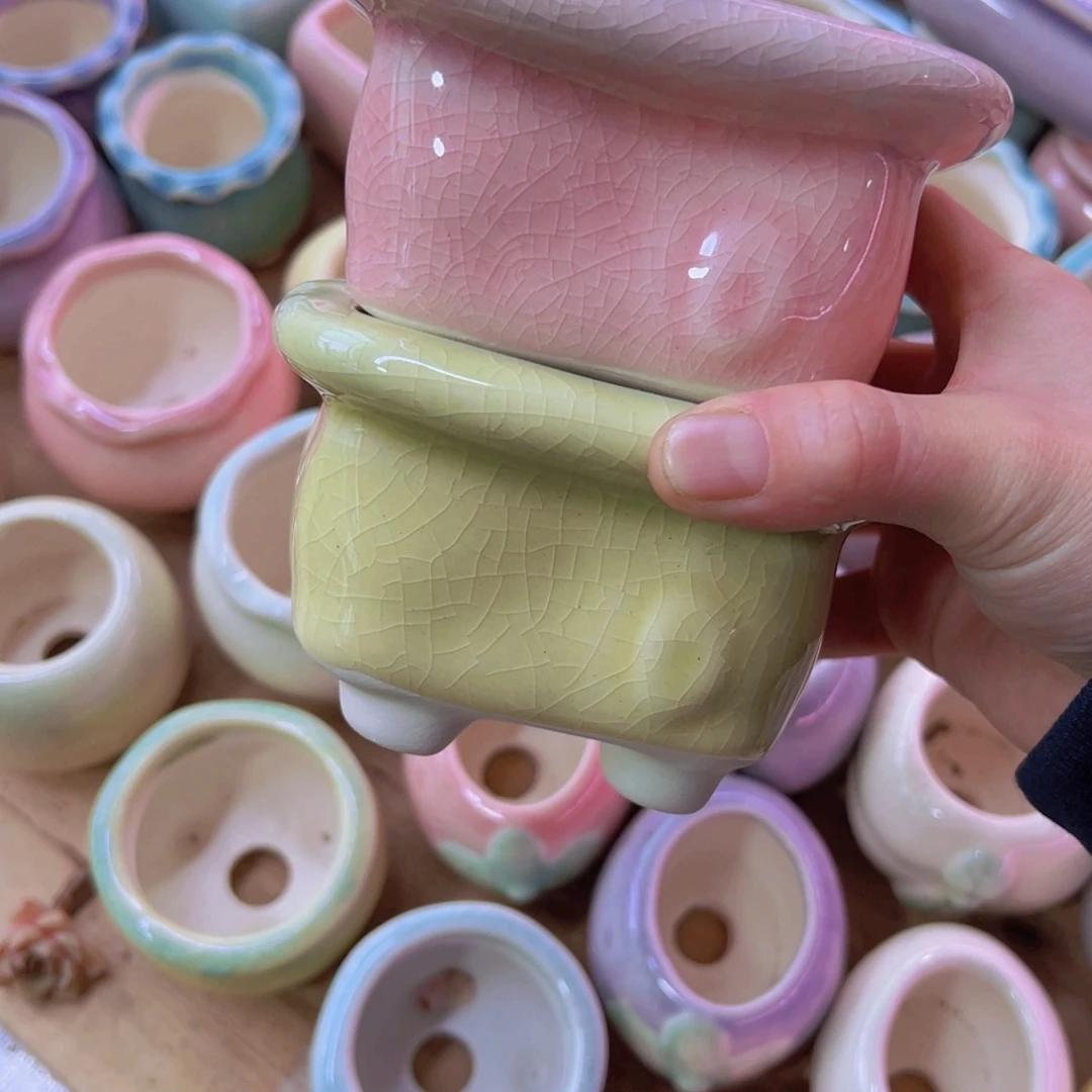 陶瓷花盆当场凑满12包邮