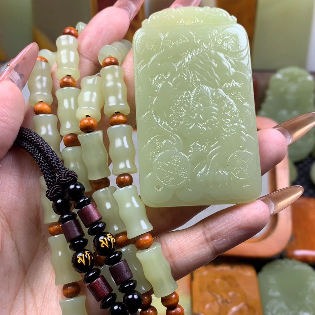 玉新疆昆仑山料牌子