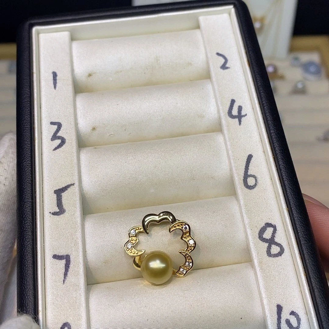 颈饰银S925镶嵌海水珍珠