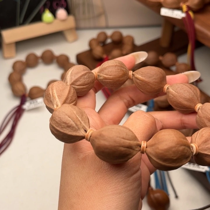 渔***乐橄榄核手串/手链梅林铁核梅林发货