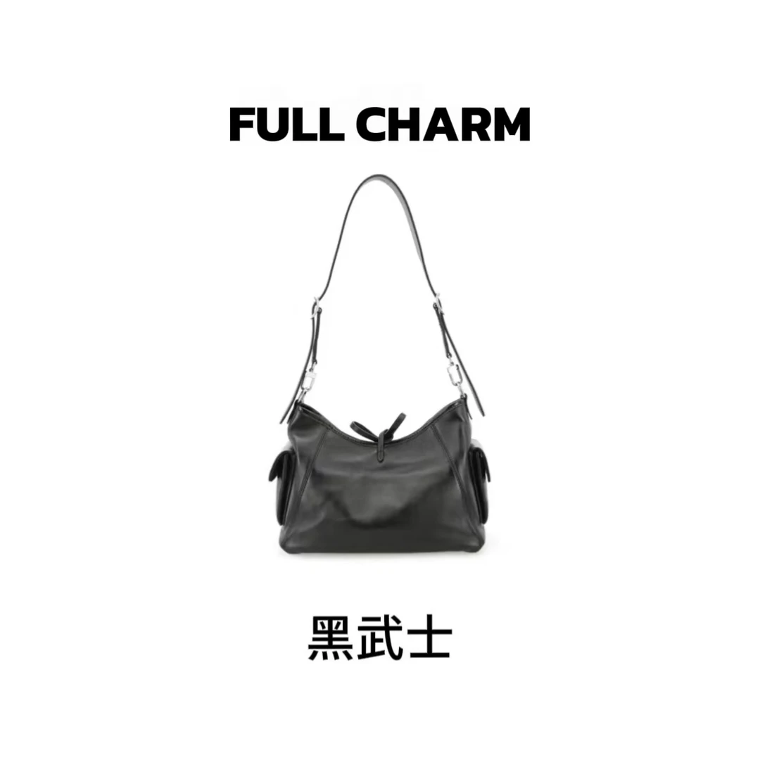 【 E248】FULL CHARM-黑武士-百搭手提单肩斜挎包大容量通勤女包
