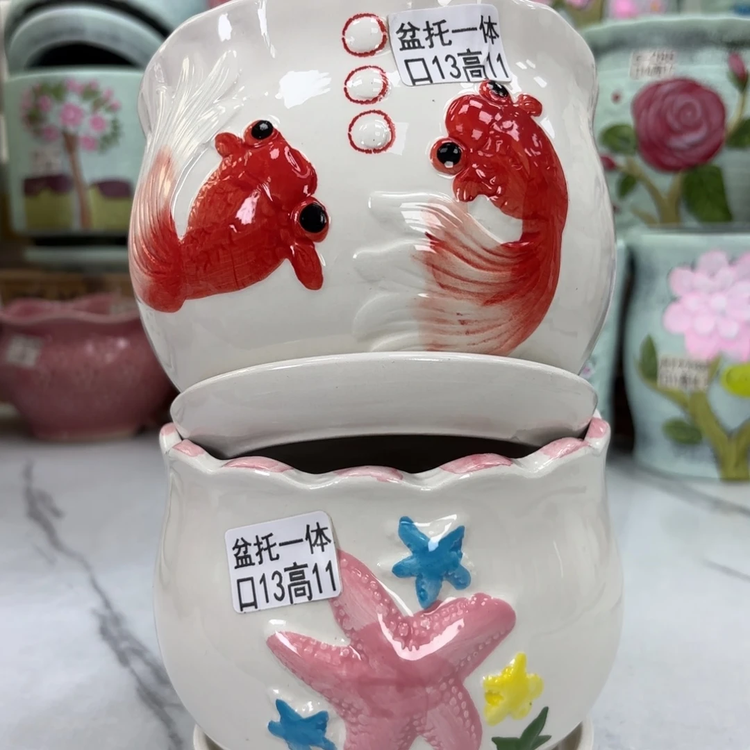 @夏西陶瓷花盆@@58682965