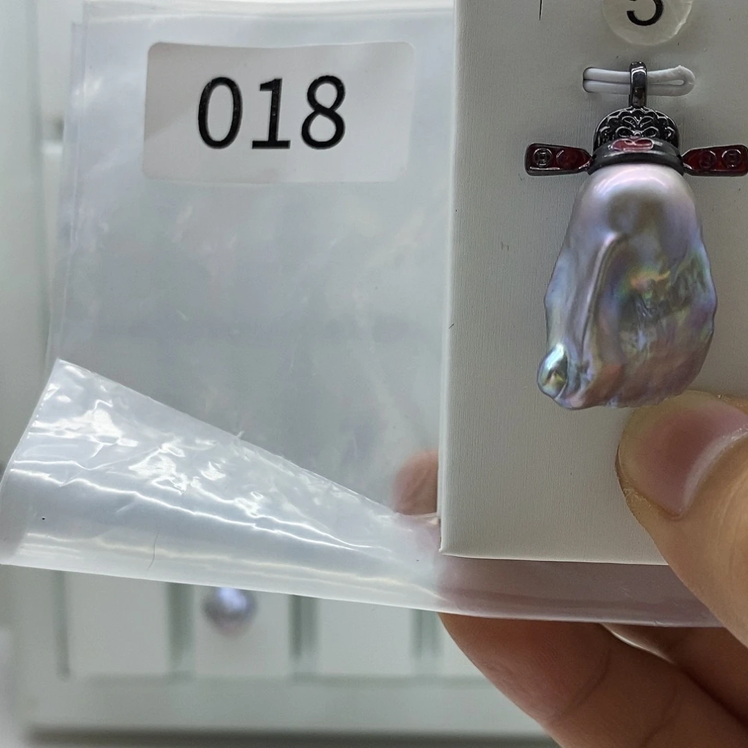 淡水珍珠巴洛克珍珠001合金