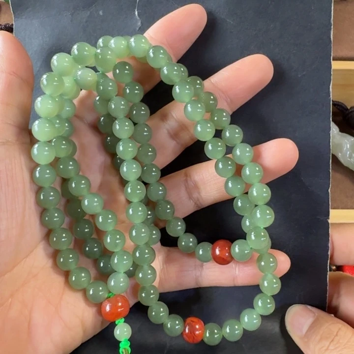 和田玉未镶嵌项链