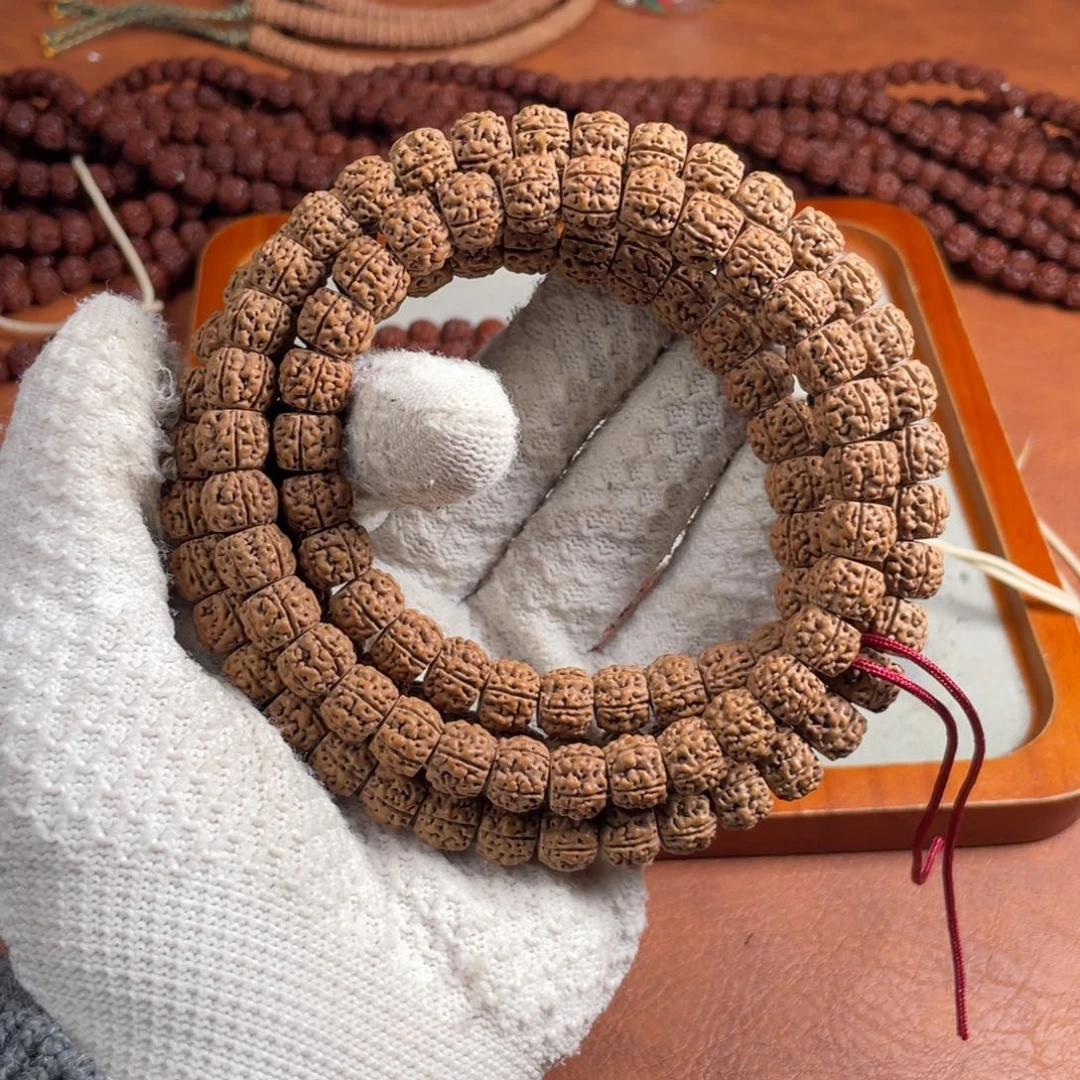 码***薯吊坠金刚菩提藏切盘龙改手持