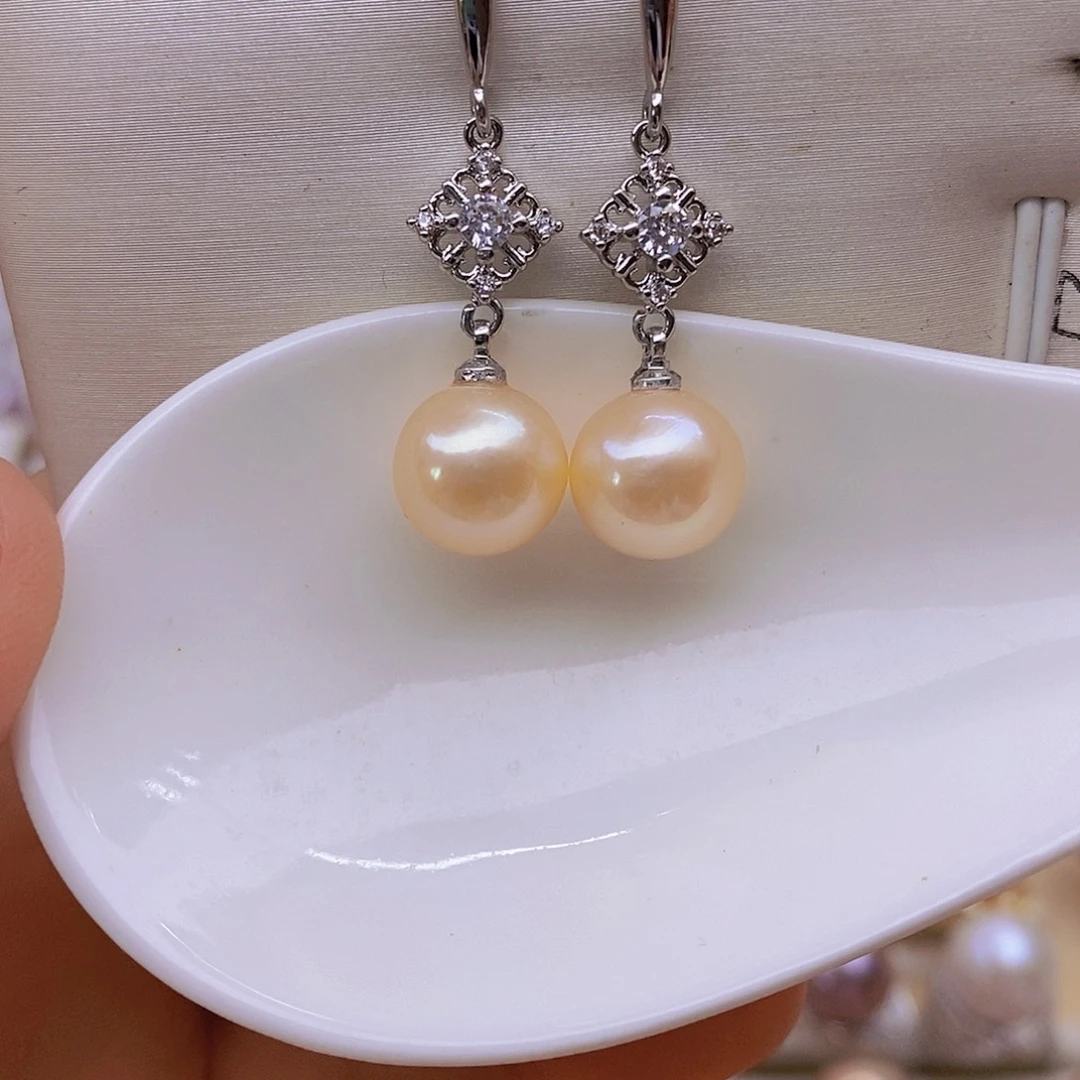 未镶嵌耳饰淡水珍珠