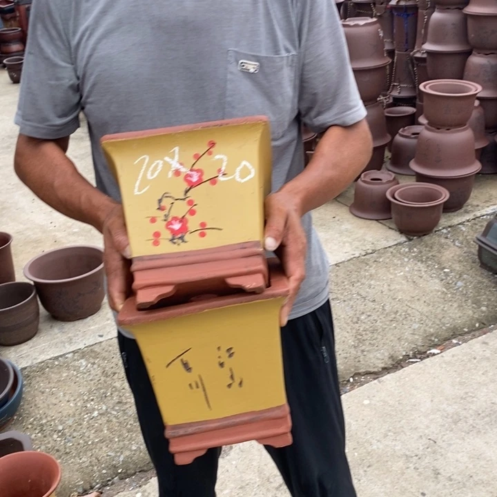 紫砂花盆紫砂花盆
