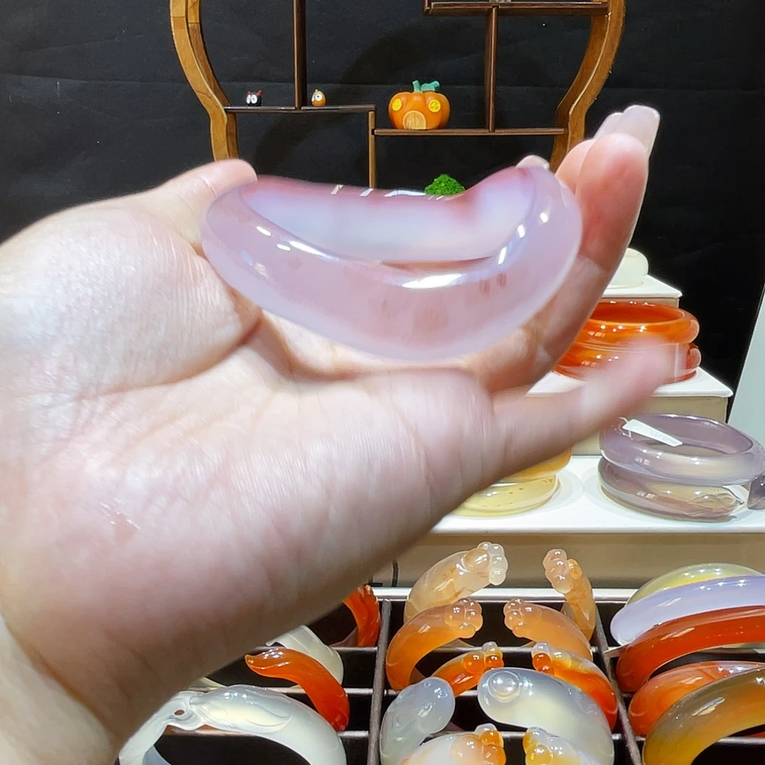 玛瑙/玉髓未镶嵌手镯