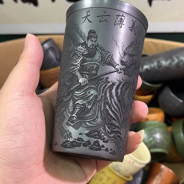 茶杯紫砂全手工紫砂主人杯