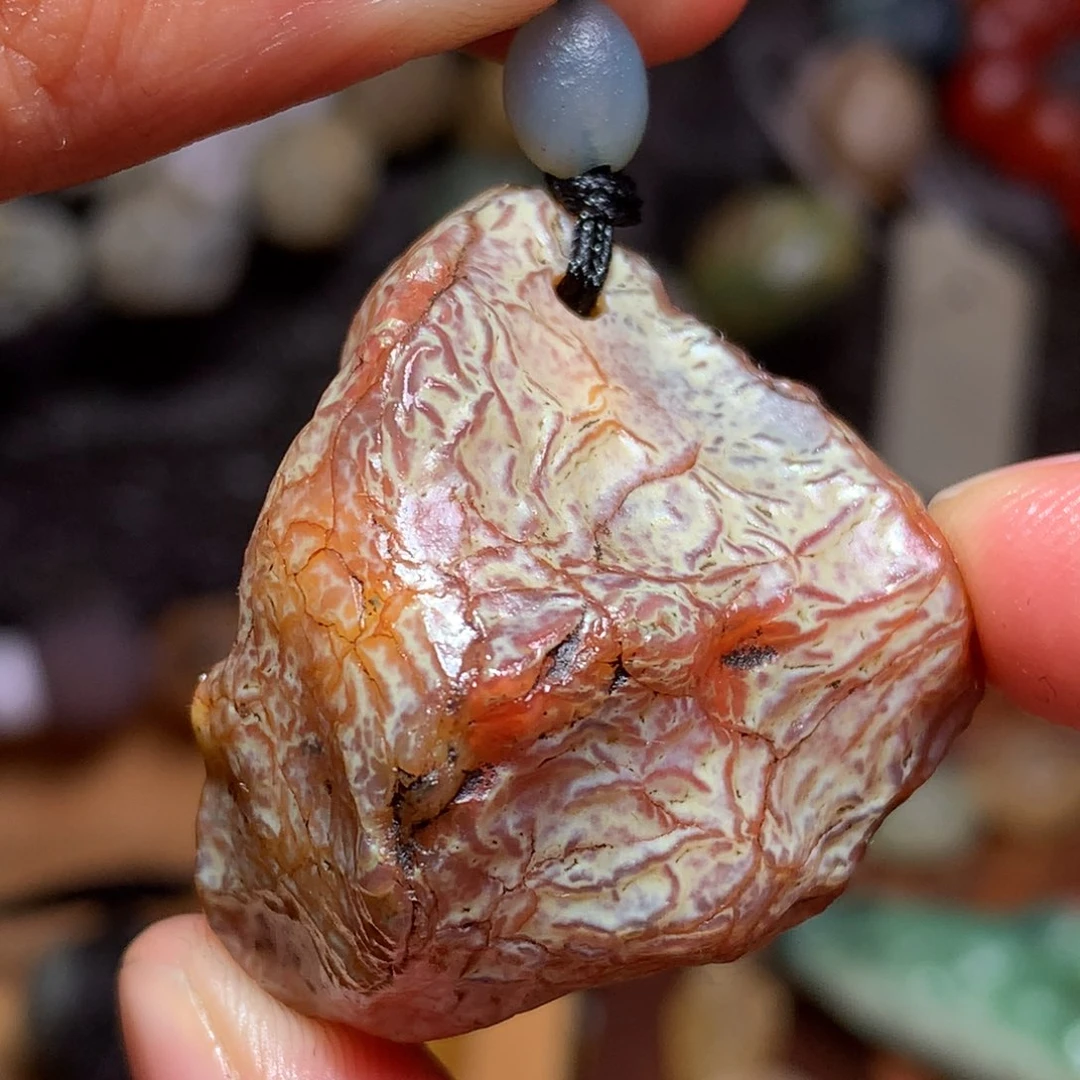 未镶嵌玛瑙/玉髓珠宝半成品