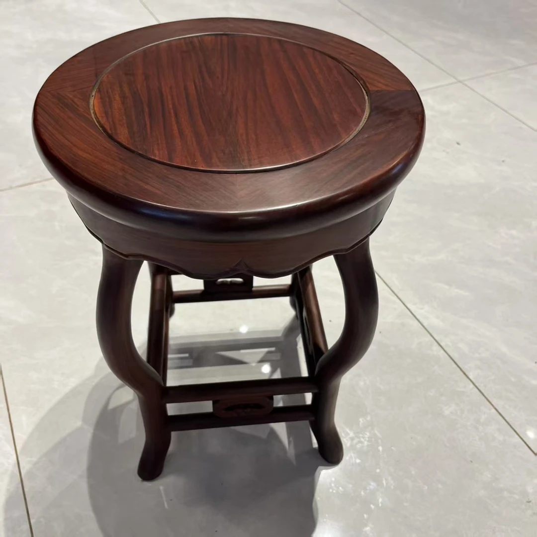 工厂批发  实木鼓凳仿古中式家用餐桌凳子简约古典