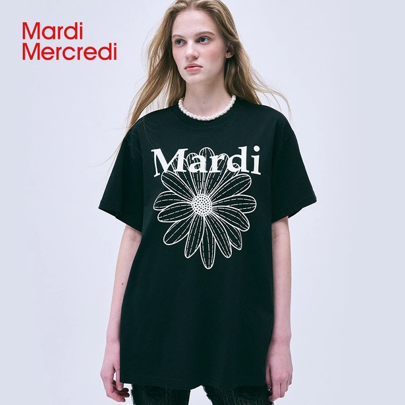【MardiMercredi】小雏菊男女同款短袖春夏时尚百搭新款首发XX