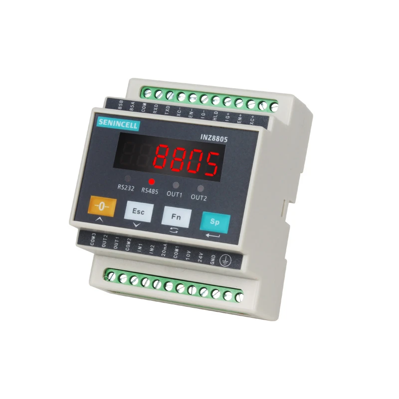 INZ8805重量放大器导轨式重量变送器，可选模拟量485