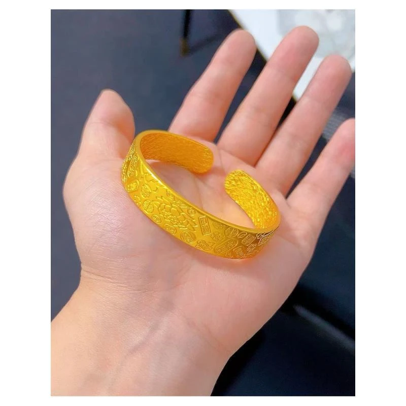 合金手镯 手镯 精品大号吉言手镯 大手镯（开口）