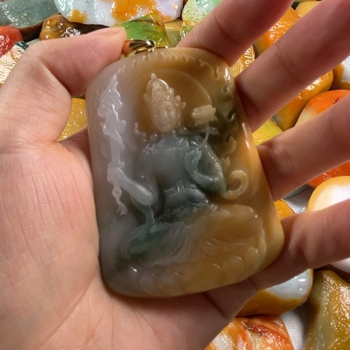 【闪购商品】颈饰未镶嵌翡翠什***欢翡翠